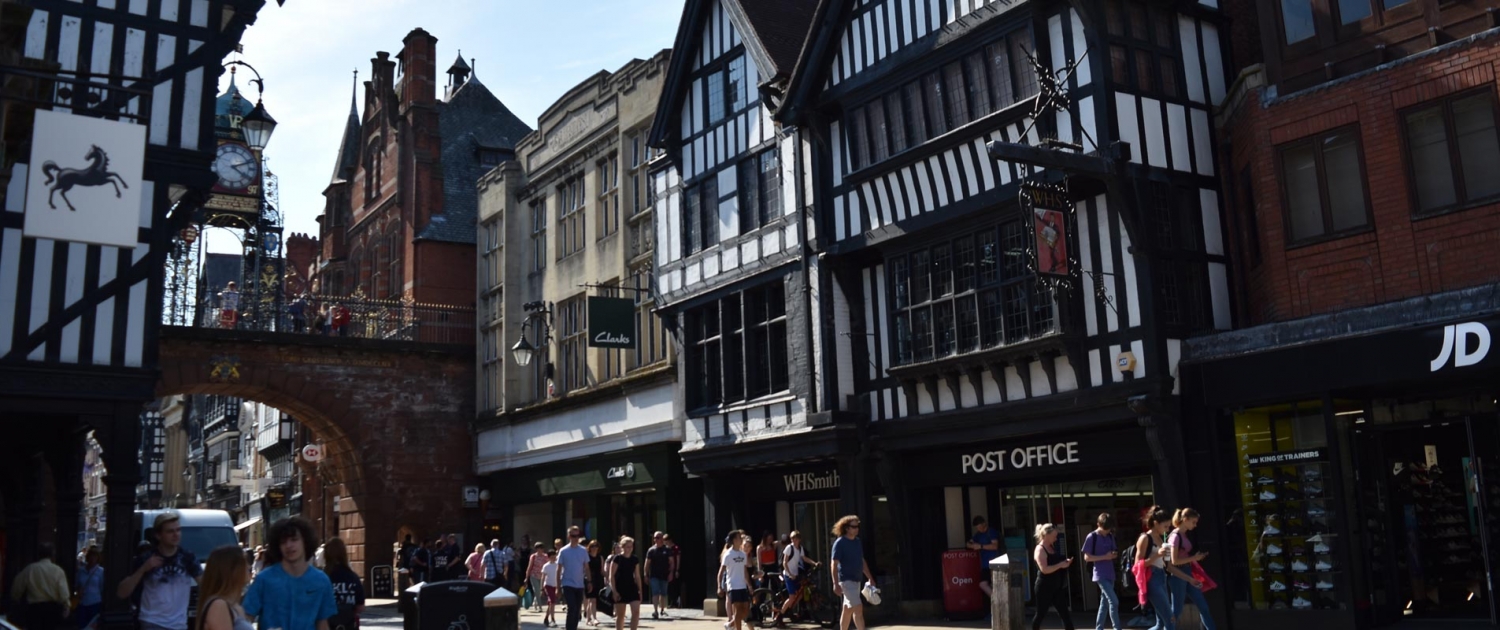 High Street in Chester